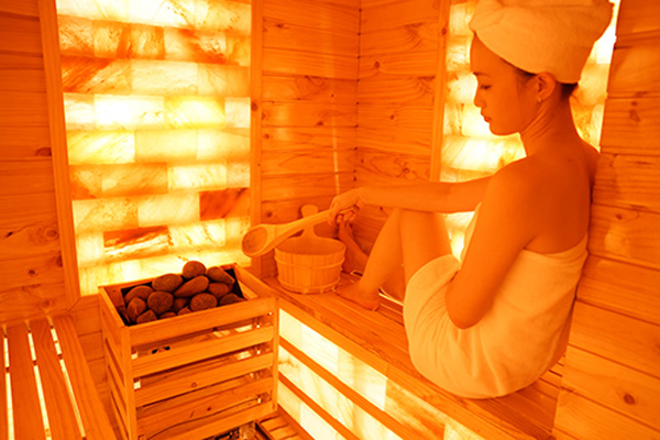 Xông khô đá muối tại massage Vĩnh Yên